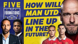 Who Will Ten Hag Start at Man Utd, Ronaldo, Antony, Rashford!? FIVE Formations.