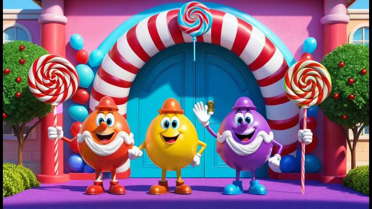 Johny Johny and the Candy Castle | Fun Candy Adventure Rhyme for Kids | Sweet Learning Song