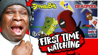 Verbalase - Spongebob vs Deadpool - Cartoon Beatbox Battles - REACTION