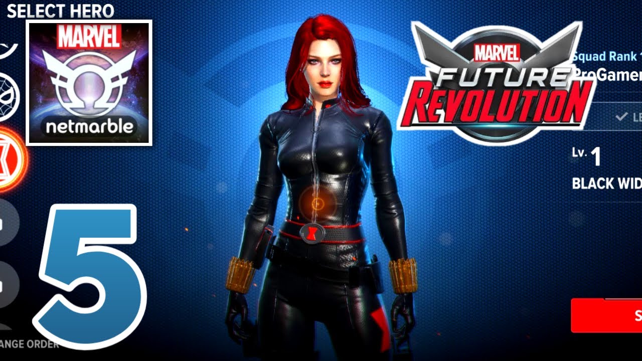 Marvel Future Revolution Black widow Gameplay | Pro Gamer