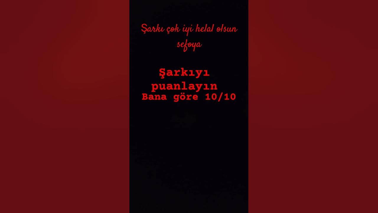 sefonun yeni şarkısı#sefo #şarkı - YouTube