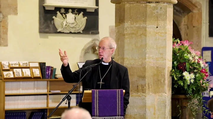 Archbishop Justin addresses rural clergy at St Mar...