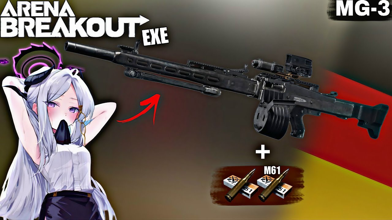 ARENA BREAKOUT EXE |  | Hina's MG3 ABSOLUTELY MELTS my enemys!