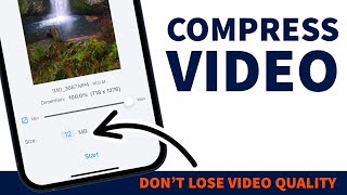 How to Compress Videos Without Losing Quality on iPhone I How to Reduce Video File Size in iPhone