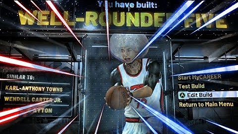 HOW TO MAKE A WELL - ROUNDED FIVE ON NBA 2K20 RAREST CENTER BUILD EVER!!