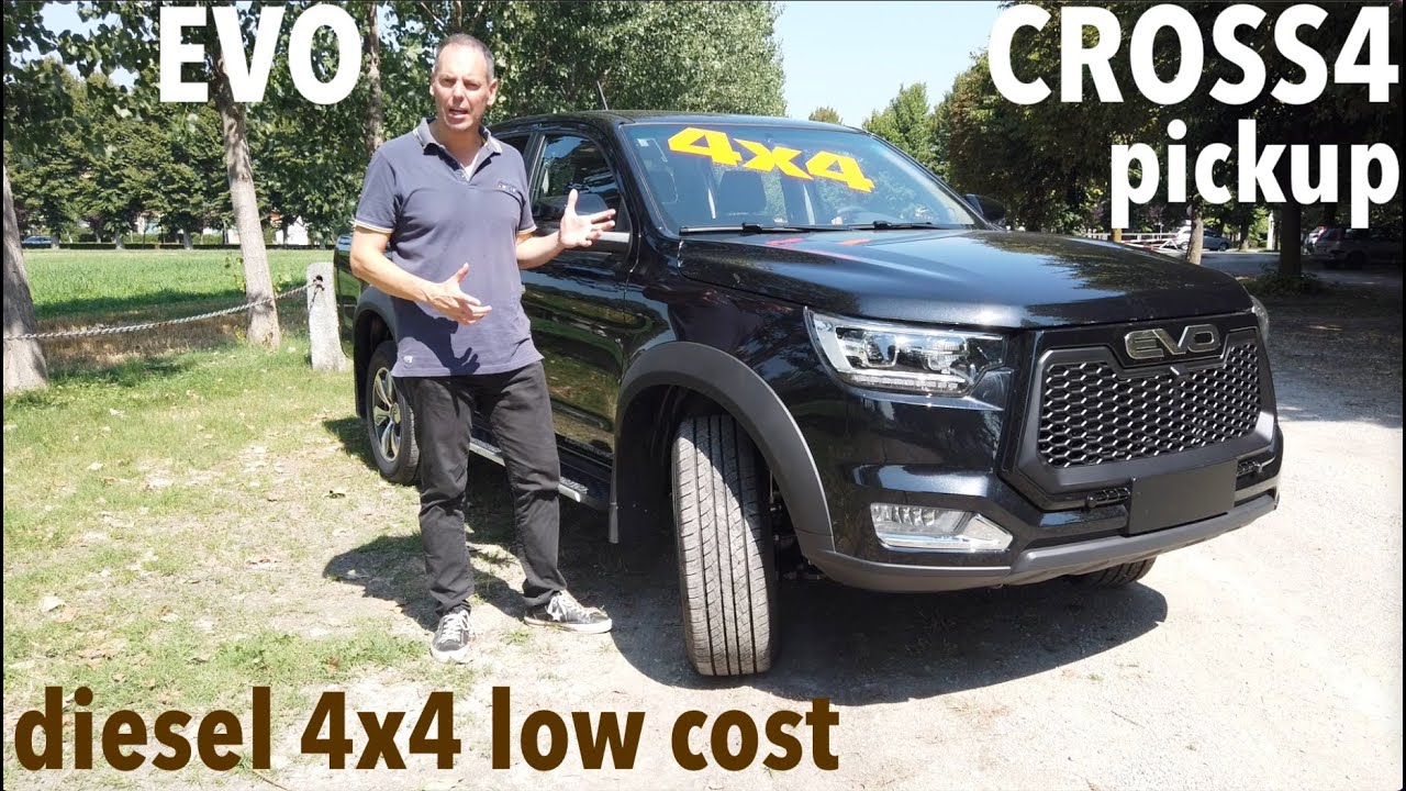 EVO CROSS 4, il pickup low cost 4WD con un 2.0 turbo diesel e ampia dotazione di serie YouTube EVO CROSS 4, il pickup low cost 4WD con un 2.0 turbo diesel e ampia dotazione di serie YouTube