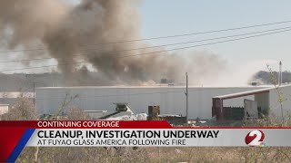 Cleanup, investigation underway at Fuyao Glass America plant