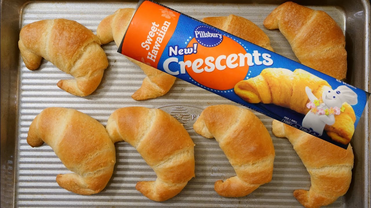 Pillsbury Sweet Hawaiian Crescent Rolls