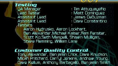 The World Is Not Enough (N64) - Prototype - After final mission - Back to menu (720p) (BETTER AUDIO)