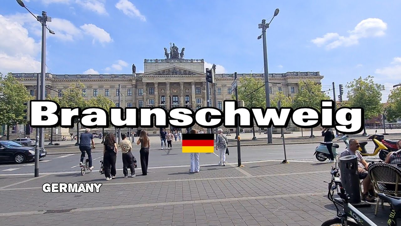 Braunschweig Germany 🇩🇪 Walking Tour| Walk Through Historic Streets & Landmarks | Travel 2025