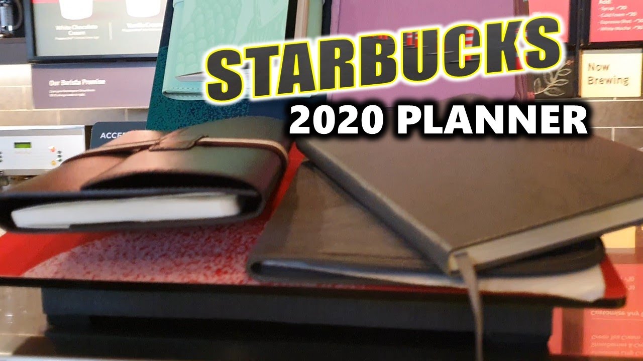 Starbucks Limited Edition Starbucks 2020 Planner & Starbucks Travel