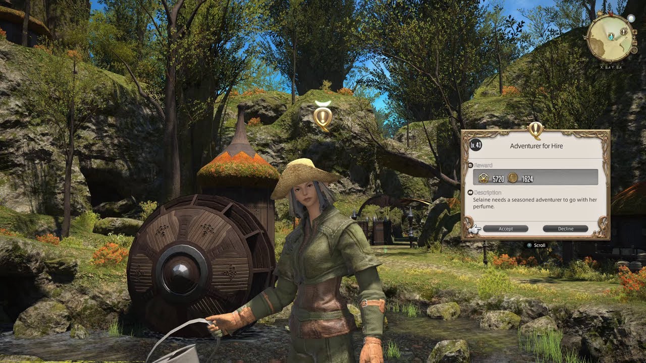 FFXIV Side Quest: Adventurer for Hire