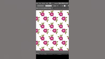 New Flora Seamless Pattern Design | Adobe Illustrator 2025 |