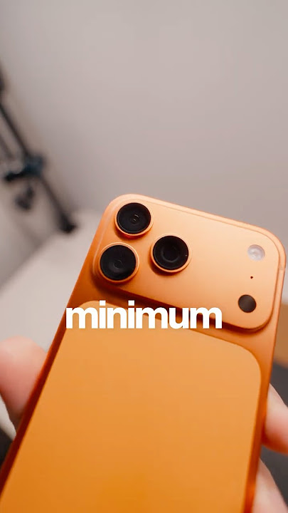 The 17 pro cameras are BETTER now? 👀