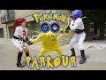 Pokmon go meets parkour in real life