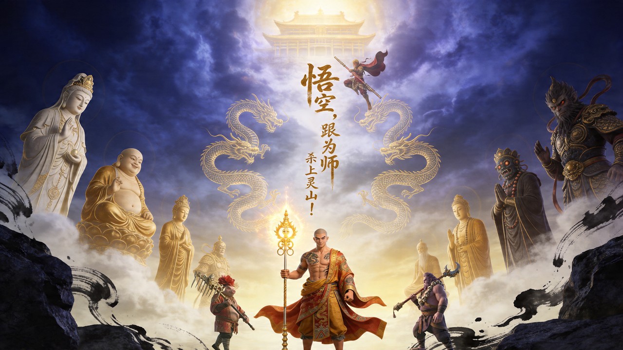 【FULL】穿越成唐僧覺醒反骨系統，直接掀翻西遊劇本🔥拒絕取經迎娶女兒國國王，點破悟空八戒被PUA真相，策反楊戩哪吒組反骨天團，殺上靈山爆錘如來！#男頻 #逆襲 #動漫