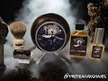 #sotd  Halloween week shave 3 - Resurrected Trifecta &amp; 1st shave and review : Zomchi Bamboo razor