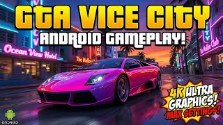 Gta vice city game play with high graphics 🌎🎮⚡