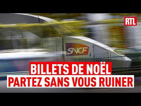 Billets de train pour Noël : comment voyager sans se ruiner ?
