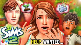 giving a teen way too much responsibility in Sims 2💩 | 🌈Pleasantly Strange👽// #34