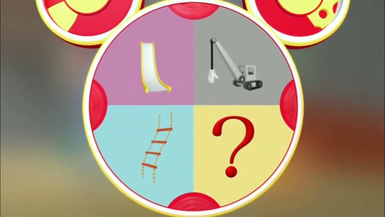 Picking The Mouseketools in Mickey's Big Job Part 2 Slide