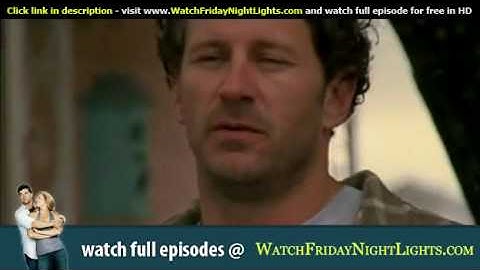 Friday Night Lights Season 4 Episode 7 In the Bag - episode 4x07  preview