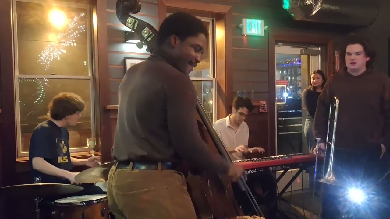 the miles Burke  quartet @nickanees, providence, r.i ,12/28/23,set2