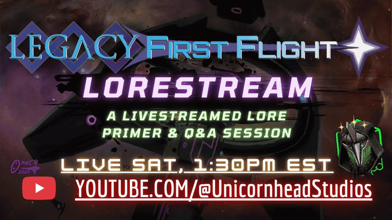 LEGACY: FIRST FLIGHT LORE STREAM