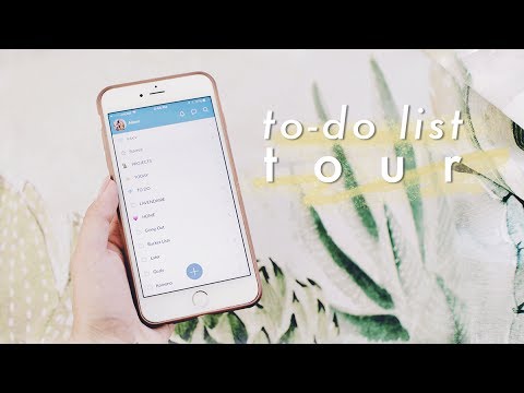 How I Organize My To Do List | Wunderlist Tour