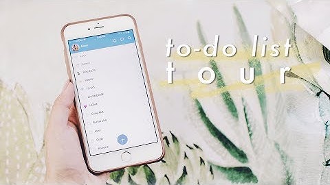 How I Organize My To Do List | Wunderlist Tour