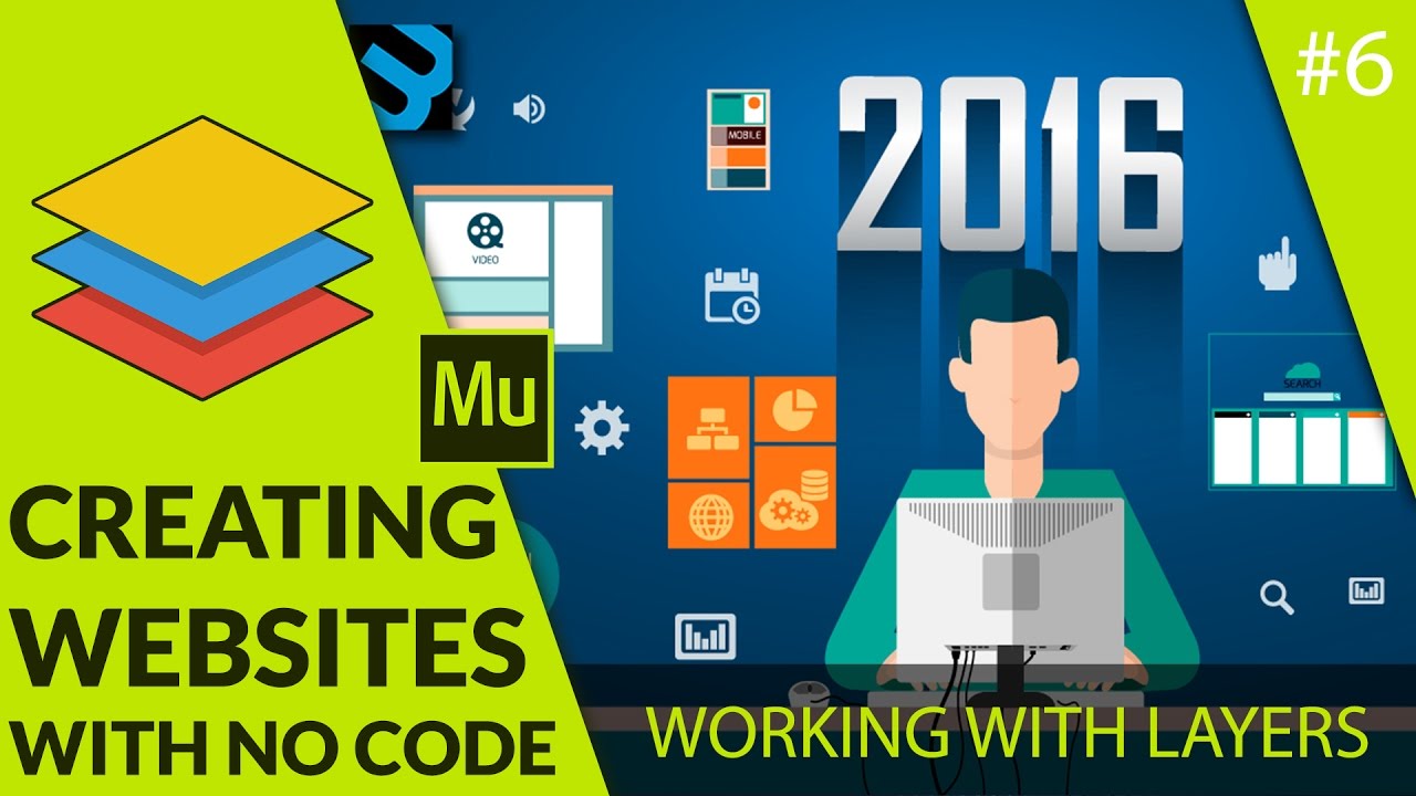planning 2019 Working With Layers - #6 Adobe Muse Quickstart Tutorial Guide
