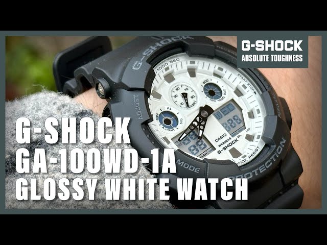 Unboxing The New Casio G-Shock GA-100WD-1A - YouTube
