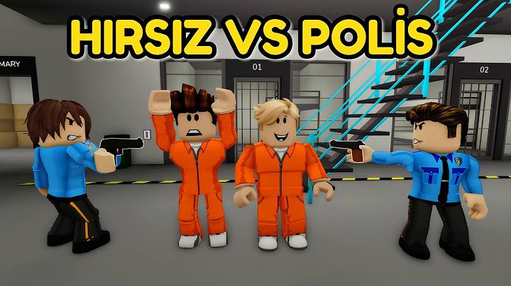 HIRSIZ vs POLİS Oynadık! 👮 (ROBLOX BROOKHAVEN🏡RP)