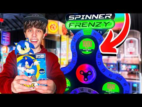 Winning Mystery Sonic Toys At The Arcade! (RARE)