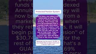 Ken & Mary turned part of their IRA into a protected retirement paycheck for life