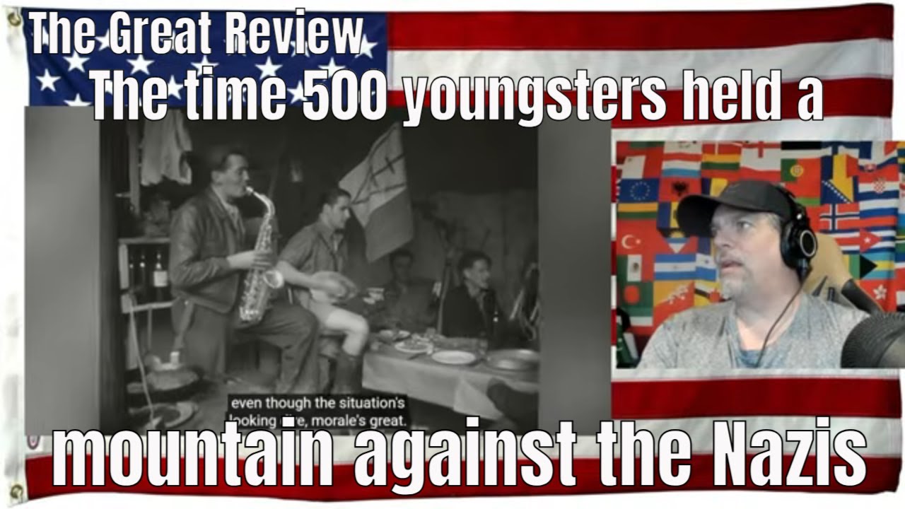 The Great Review - The time 500 youngsters held a mountain against the Nazis - REACTION