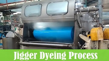 Fabric Unload from Jigger Dyeing Machine (Woven Fabric Dyeing) @TextileTV