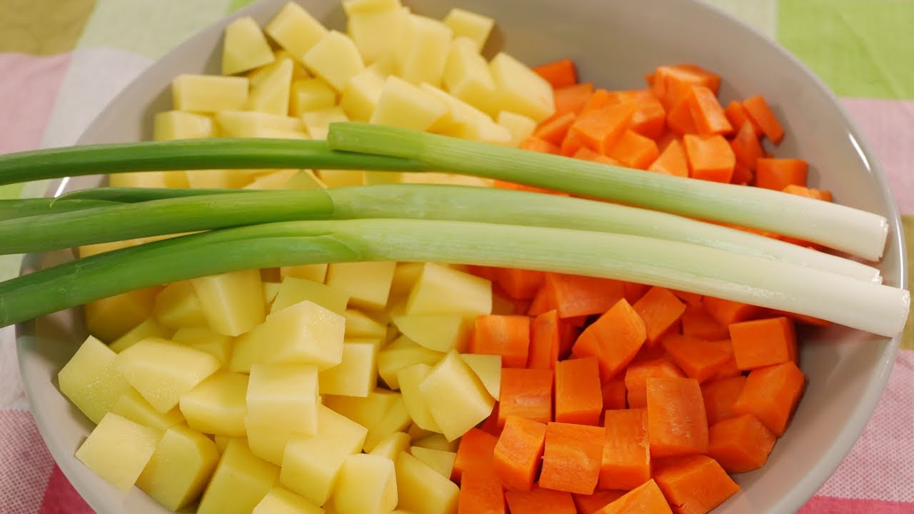 Stir Fry Potato & Carrot with Rice *Easy Recipe * Speed Cooking🍚 YouTube