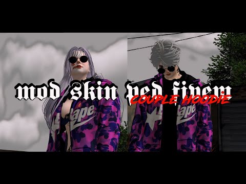 SHARE‼️MOD SKIN PED FIVEM COUPLE STYLE HOODIE SUPPORT SAMP (GTA SA ANDROID)