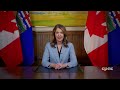 Alberta Premier Danielle Smith addresses province – May 21, 2026