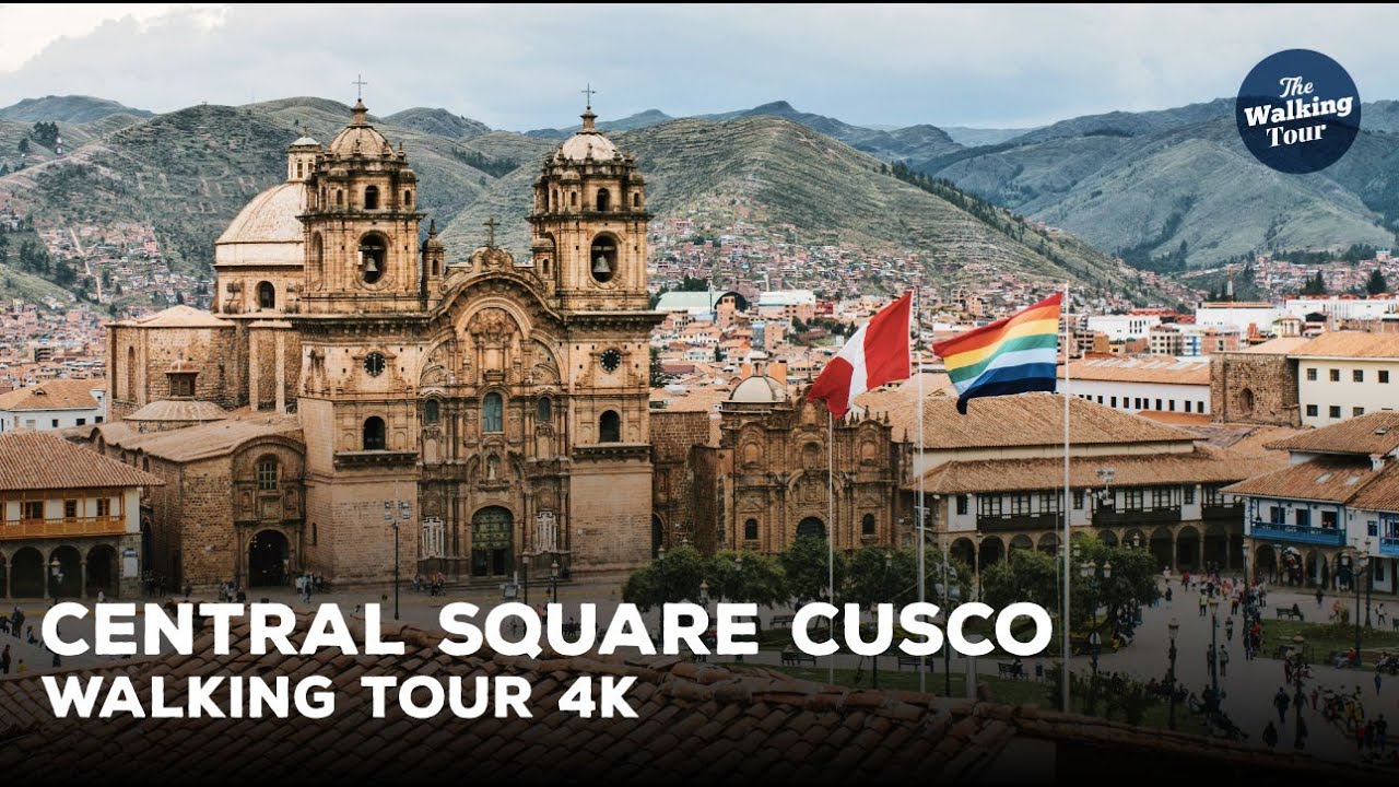 Walking Tour 4K | Plaza de Armas, Cusco - Perú | Protest |