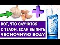 НАРОДНОЕ СРЕДСТВО чесночная вода: сосуды, суставы, чистка организма 🌳 Здоровье и долголетие