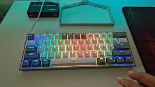 Redragon K617 Fizz Sound & RGB Test screenshot 4