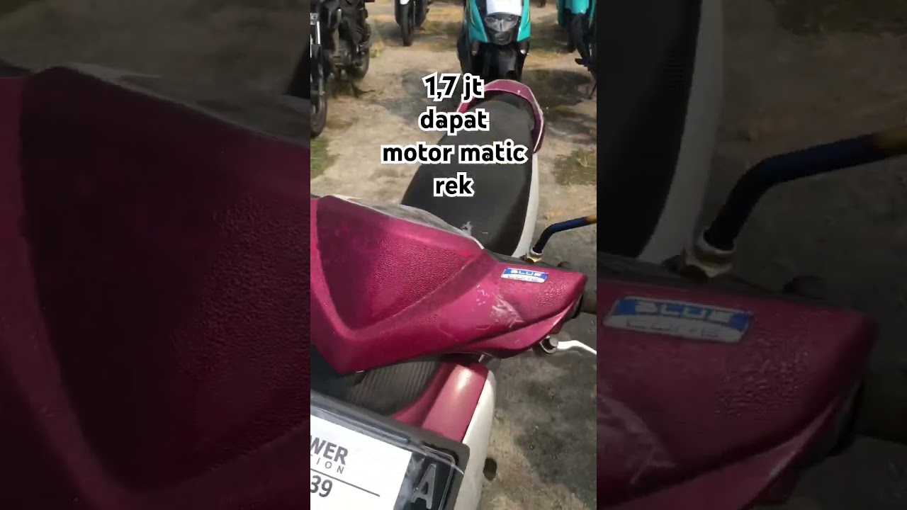 1,7 jt dapat motor matic 