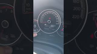 Adjust time or clock in VW UP 2017