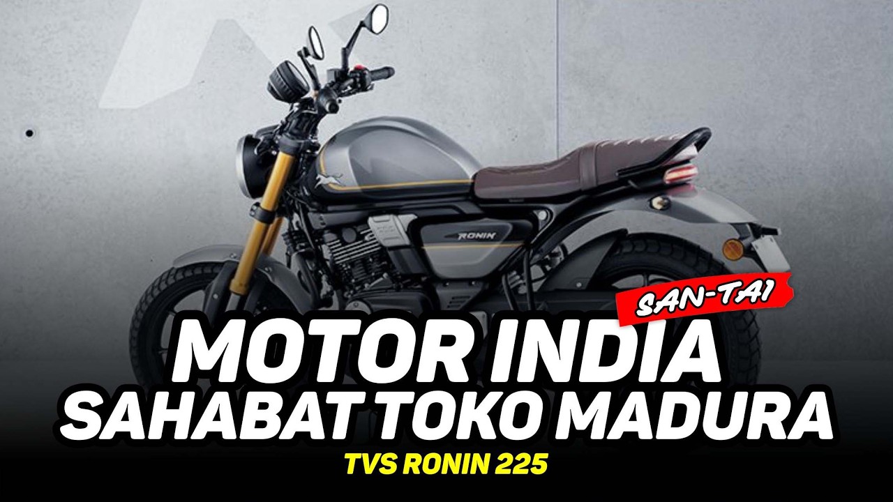 MOTOR INDIA, SAHABAT TOKO MADURA! | TVS Ronin 225