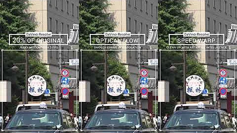 See how DaVinci Resolve's Optical Flow & Speed Warp w/ Neural Engine improve SlowMo video quality