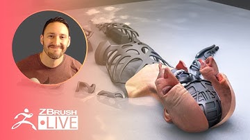 3D Model a Westworld Robot #withme ! - Michael Pavlovich - Part 2