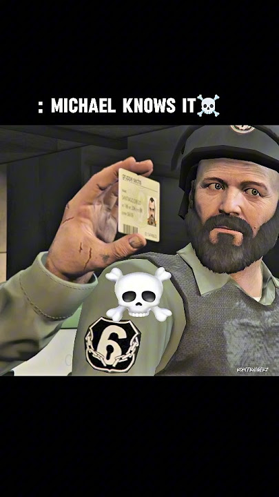 Michael Know it ☠️ #gta #gta5 #gtaonline #gaming #technogamerz