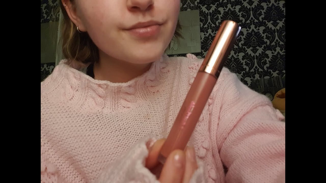 lofi asmr | lipgloss/lipstick application ~ mouth sounds & tapping💄